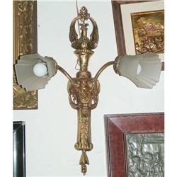 French Empire Bronze wall sconces PAIR #2213461