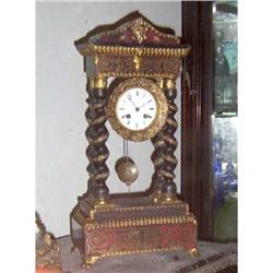 Boulle French Mantel Clock   #2213493