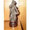 Image 1 : Spelter Welsh Girl c1890 #2213635
