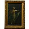 Image 1 : OIL . REFINED COUPLE OF PORTRAITS OF MUSES. #2224116
