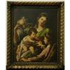 Image 1 : OIL . THE MYSTIC MARRIAGE OF ST. CATHERINE #2224131