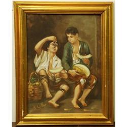 CHILDREN EATING THE FRUIT #2224159