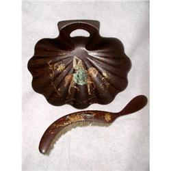 French Crumb Tray And Brush Set C.1880 #2224167