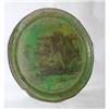 Image 1 : NICE OLD TIN ART PLATE CIRCA 1830 FRANCE #2224192