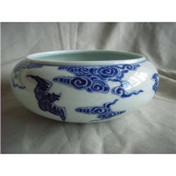 chinese porcelain brushwasher #2224288