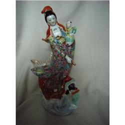 chinese porcelain Kwan-yin #2224294
