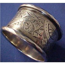 Best ENGLISH STERLING SILVER NAPKIN RING #2224296