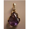 Image 1 : Estate Reduction: 14Kt Gold Pear-Shape #2224304