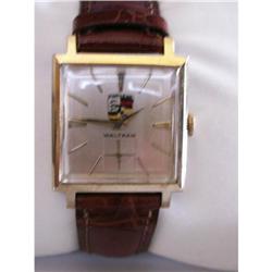 Vintage 1950's  Porsche Logo Watch, Gold Filled#2224321