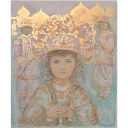 Darya's Daughter the Princeslitho by Edna Hibel#2224570