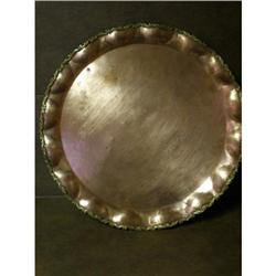 Antique Enormous Stunning Copper Tray #2224620