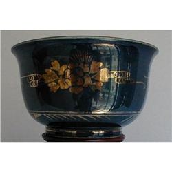 JAPANESE COBALT AND GILT BOWL, EDO #2224630
