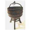 Image 1 : ANTIQUE WOOD WELL BUCKET W STAND PRIMITIVE #2224643