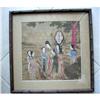 Image 1 : 19TH C. JAPANESE PRINT/ GEISHAS on TERRACE #2224690