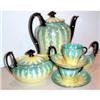 Image 1 : Czechoslovakian Sunburst Demi Tea Set #2224692