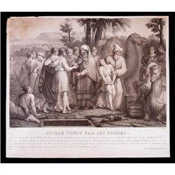 Engraving Joseph Sold by His Brothers #2224711