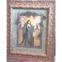 Custom framed Art Deco magazine cover #2224802