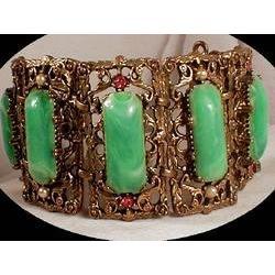 CLEOPATRA MASSIVE Antique HUGE  Bracelet #2224821