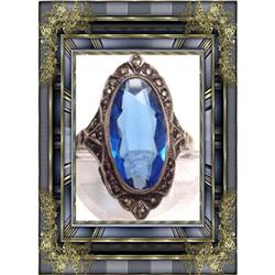 Dazzling 20's DECO LARGE STUNNING RING #2224832