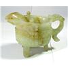 Image 1 : Chinese Archaic style Jade Pouring Vessel  #2224879