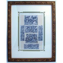 Owen Jones Framed Antique Bookplate #2224891