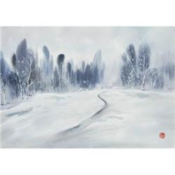 chinese original watercolour painting #2224985