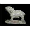 Image 1 : Elegant White Jade Dog Statue #2224989