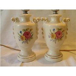 Dresser Lamps Floral Transfer  #2236154