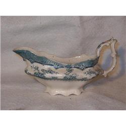 1800'S FLOW BLUE GREEN or FLOW GREEN   CREAMER #2236207