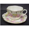 Image 1 : SHABBY CHIC ROSES GOLD GILT CUP/SAUCER #2236351