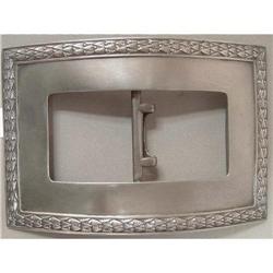 ANTIQUE 800 SILVER NEOCLASIC VICTORIAN BUCKLE #2236540