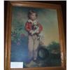 Image 1 : Framed Print Portrait of  Rococo Era Boy #2236609