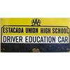 Image 1 : ESTACADA AAA DRIVER SIGN * OLD VINTAGE METAL #2236958