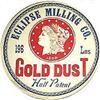 Image 1 : ECLIPSE MILLING GOLD DUST POSTER ~ ANTIQUE SIGN#2236969