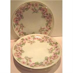 Four Bavarian Apple Blossom Plates #2237032