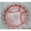 Image 1 : RARE Pink Old Colony Solid Lace Divided Relish #2237039