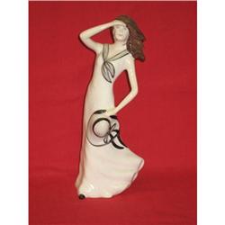 Staffordshire Porcelain Female Figurine(Tyra)  #2237051