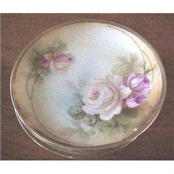 Set of six R.S.Germany rose dessert plates #2237173