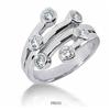 Image 1 : ladies Diamond Ring WHITE GOLD Ladies Ring  #2237200