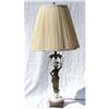 Vintage Art Deco Style Spelter Figure Lamp #2237407