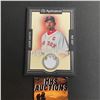 Image 1 : 2007 U.D MASTERPIECES JASON VARITEK BASEBALL JERSEY CARD (ref2069)