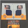 Image 1 : JASON RICHARDSON & ANTAWN JAMISON DUAL JERSEY CARD (ref2257)