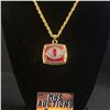 Image 1 : WASHINGTON REDSKINS N.F.L 1983 CHAMPIONSHIP NECKLACE (refR60)