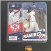 Image 1 : MANNY REMIREZ MCFARLANE BOSTON RED SOX SERIES 16 WHITE JERSEY