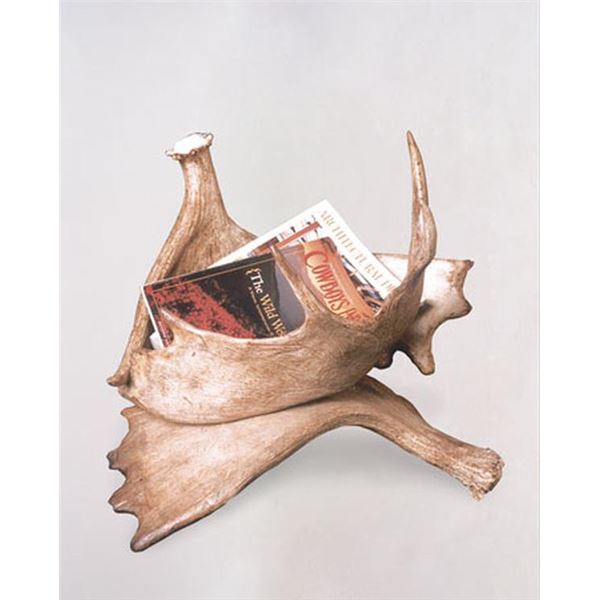 Moose Antler Magazine Rack