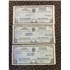 Image 1 : Dominion Of Canada $5 War Savings Certificates x 3