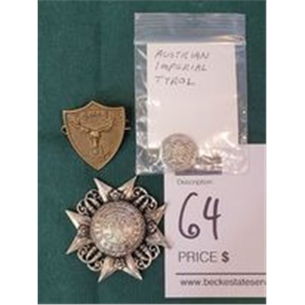 Pins/Medals 26 Beck Auctions Inc.
