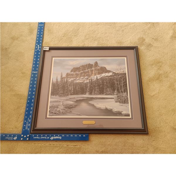 'Castle Mountain' Print