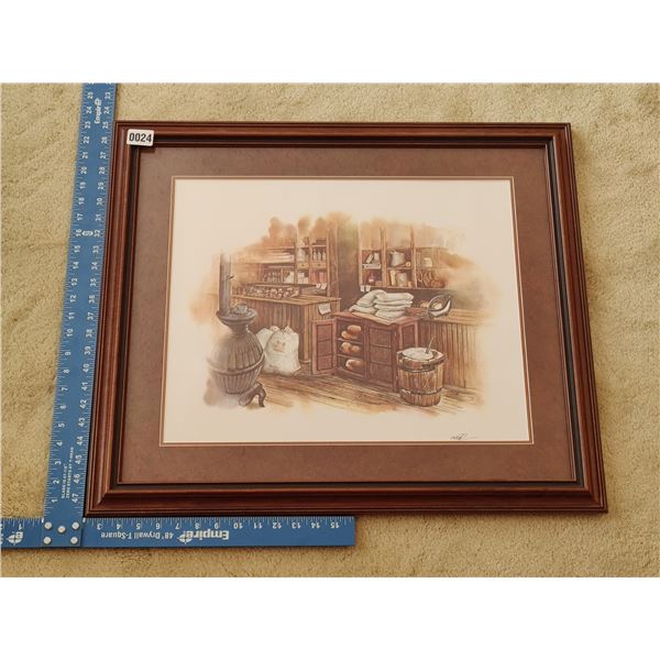 Rustic Kitchen Print