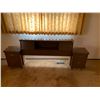 Image 1 : Vintage Headboard Cabinet For Double Bed Vintage Headboard with built-in side tables and lots of sto